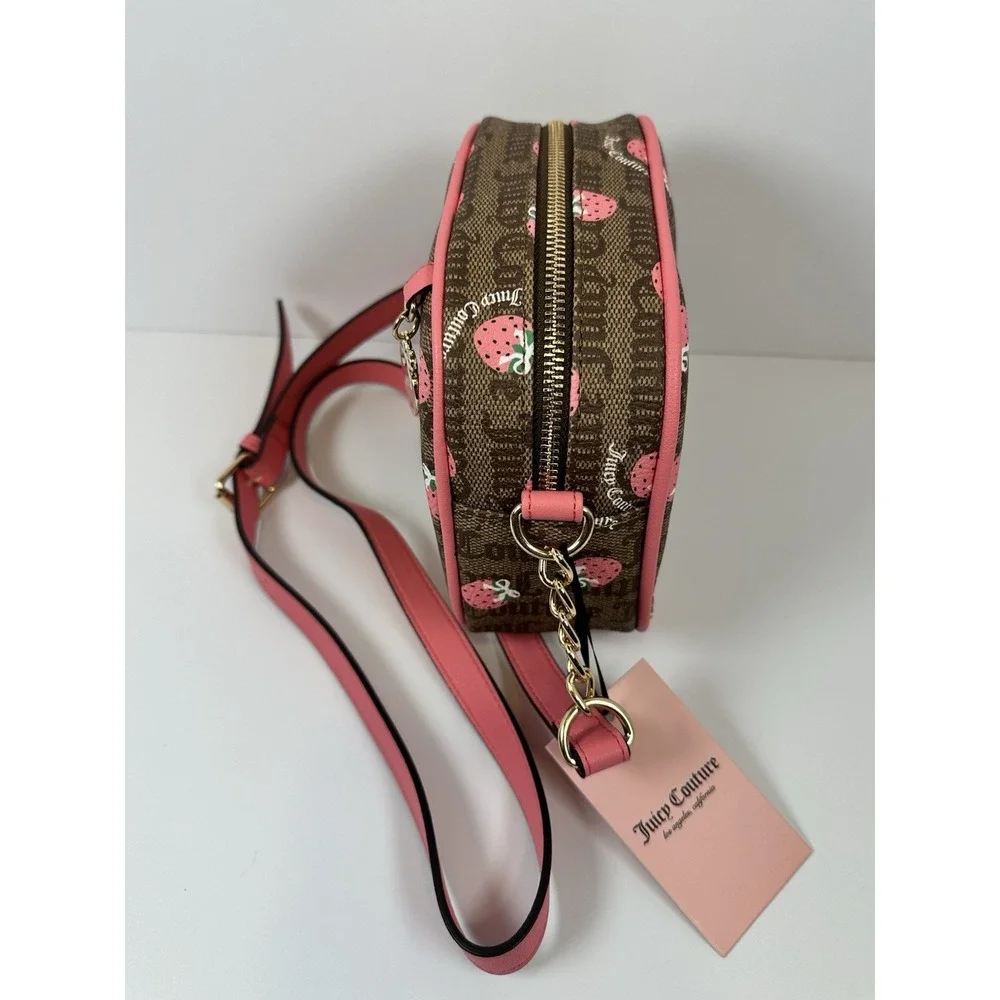Juicy‎ Couture Berry Sweet Strawberry Camera Crossbody Bag NWT